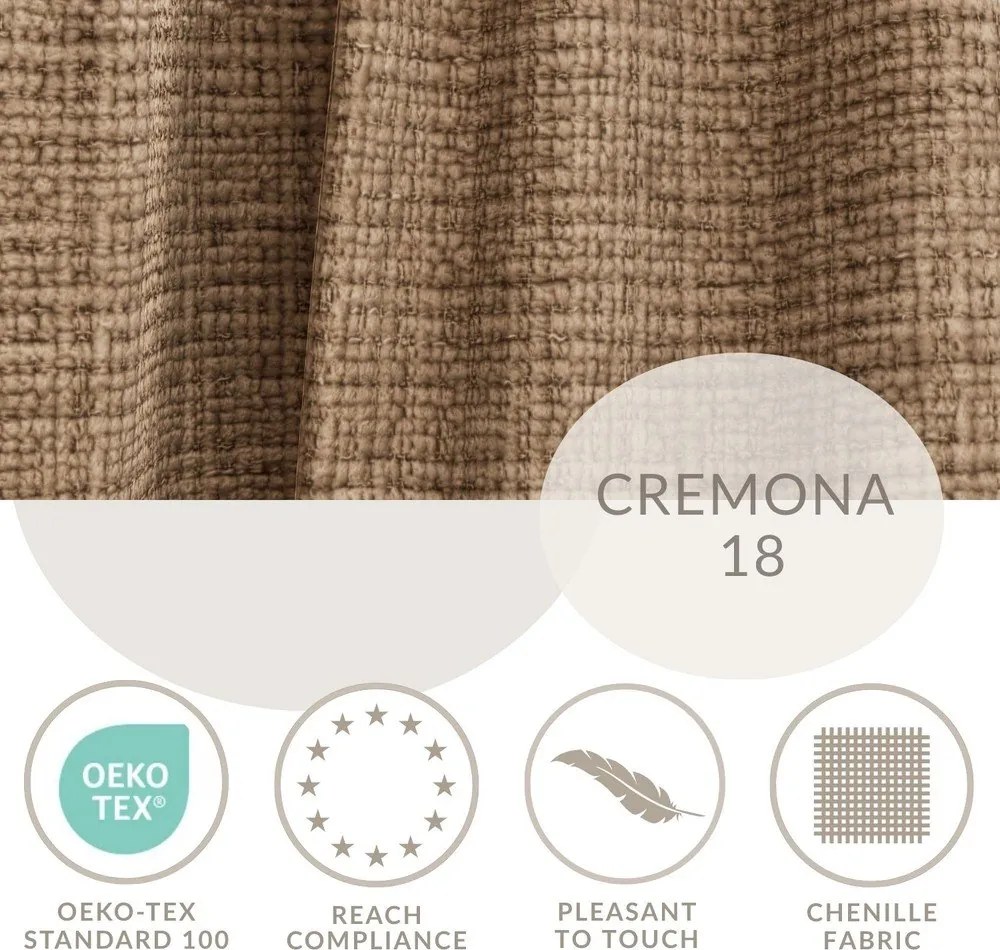 Világosbarna zsenília kinyitható-tárolóhelyes sarokkanapé (jobb oldali-heverő résszel) Maze – Maison de Rêve