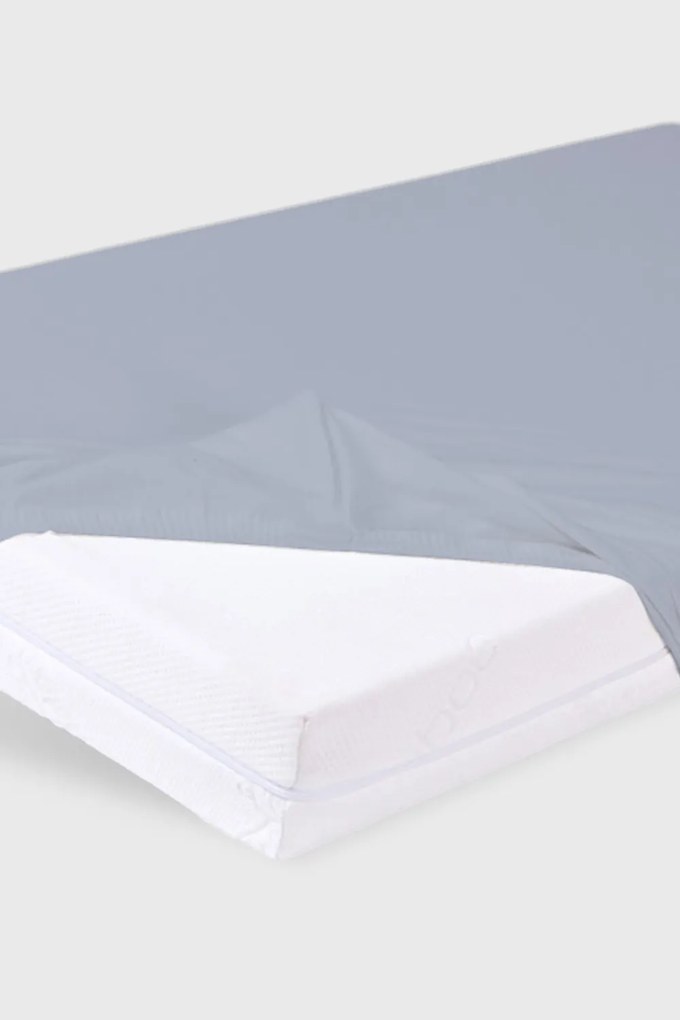 Bambus gumis lepedő gyerekágyba, szürke