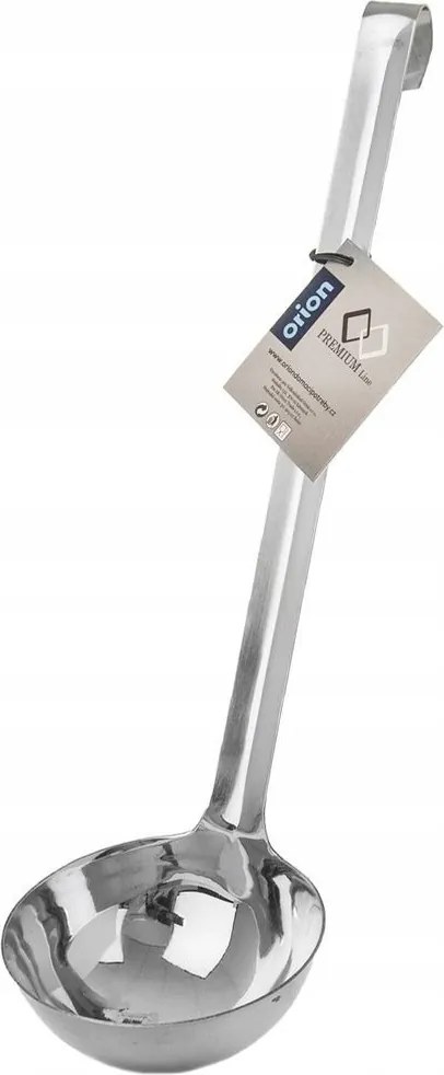 Merőkanál rozsdamentes acél konyhai kanál leves szósz öntéséhez 45 ml