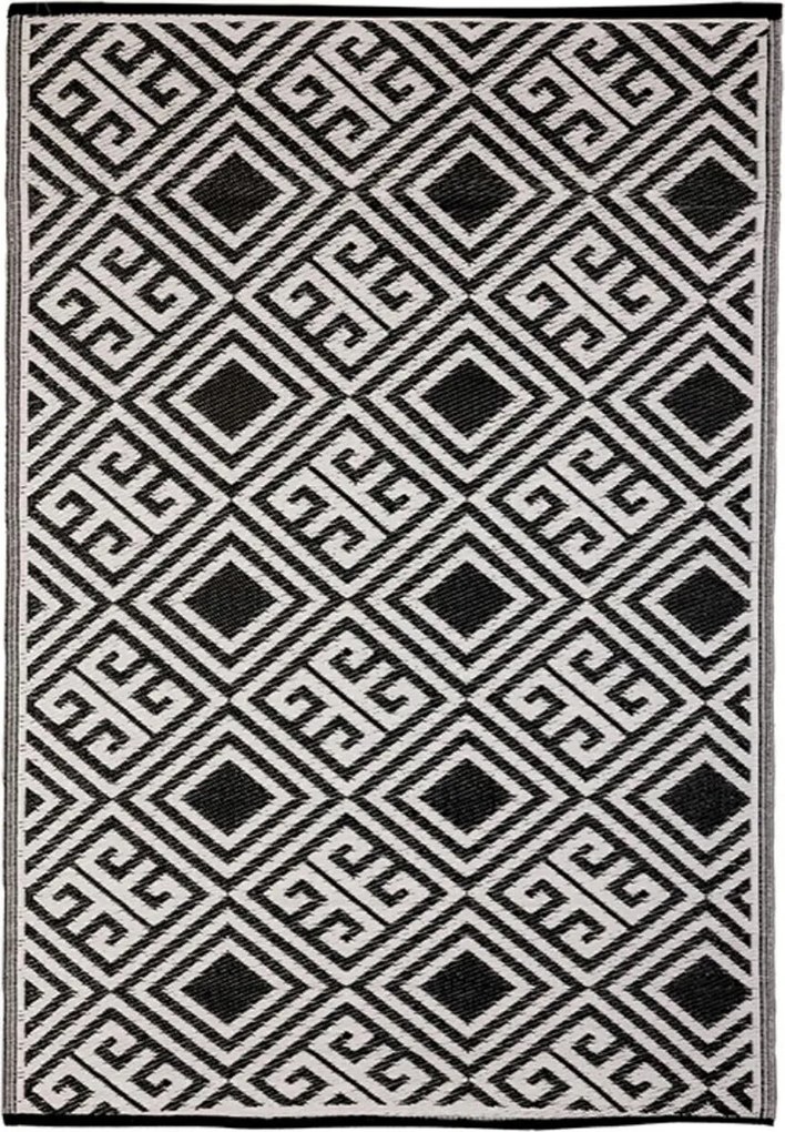 Kültéri Erkélyszőnyeg Teraszra geometrikus Kertbe nagy 122x180cm