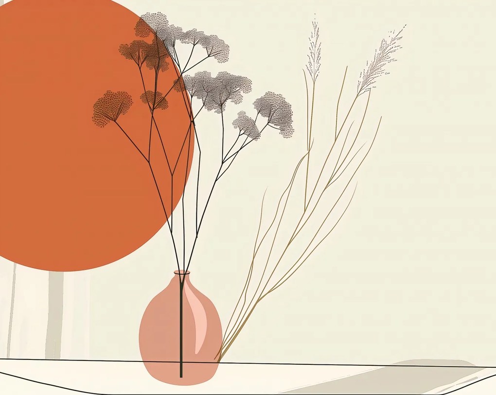 Poszter 76x60,5cm Szárított kilátás