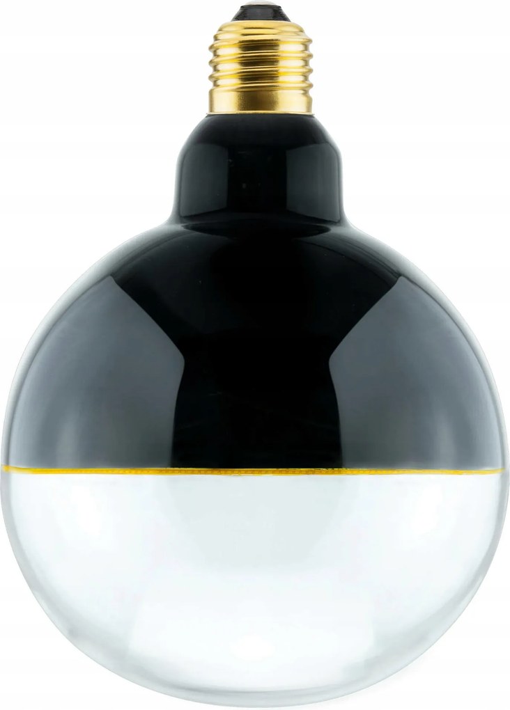 Segula 55119 Led illúziós gömblámpa 127 2 árnyalatú fekete, átlátszó E27 5 W (24 W) 240 L