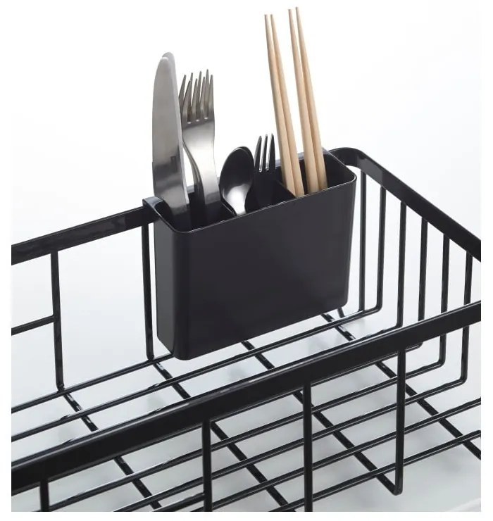 Tower Wire fekete edényszárító - YAMAZAKI