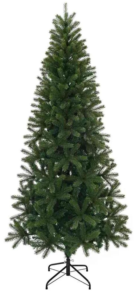 Mű karácsonyfa állvánnyal Zöld 240 cm PVC, PE és acél