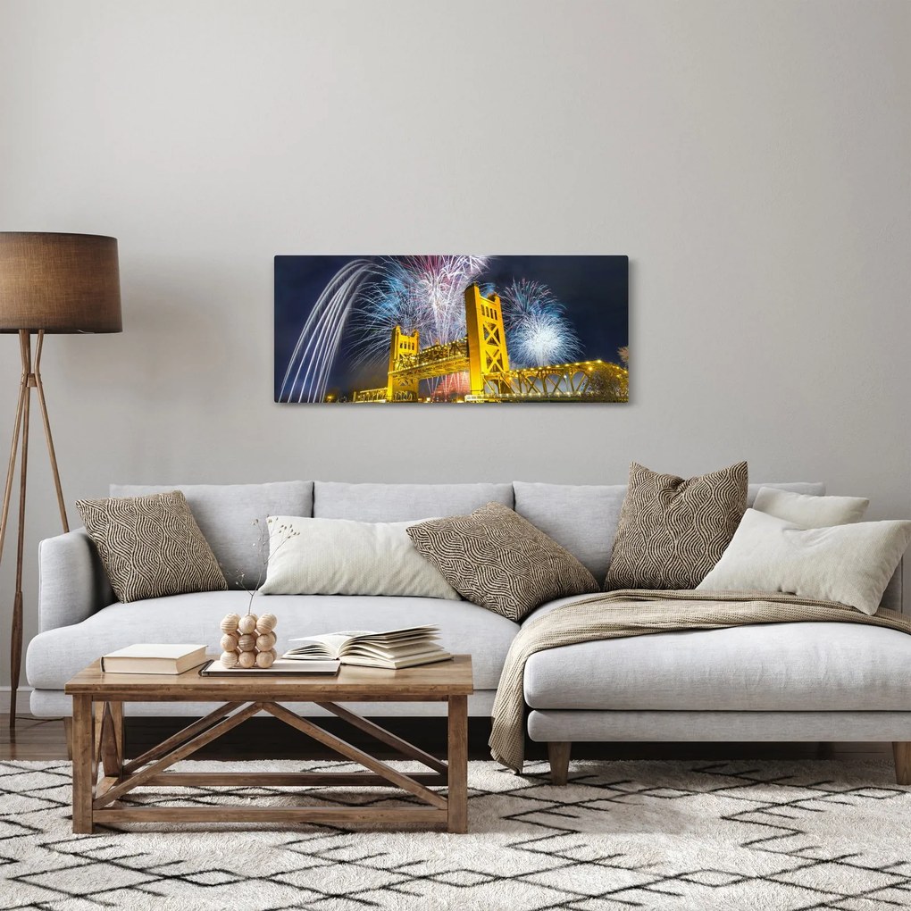 Kép - Szilveszteri éjszaka (120x50 cm)