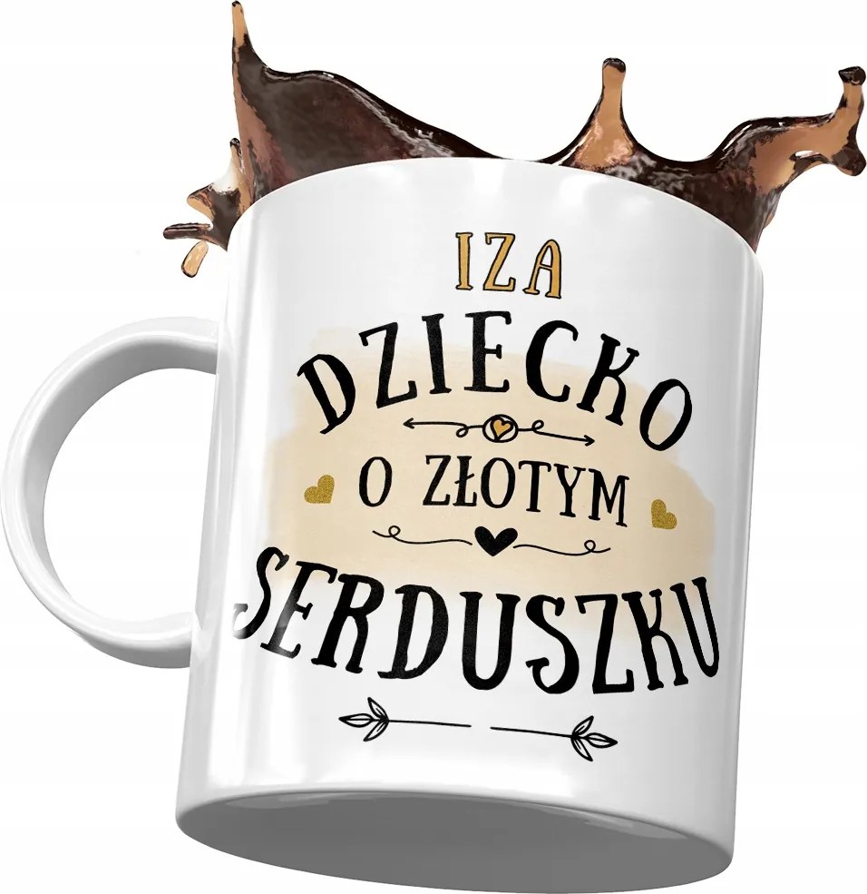 Iza Születésnapi Bögre Névnapi Ajándék Nyomtatott Fotóval