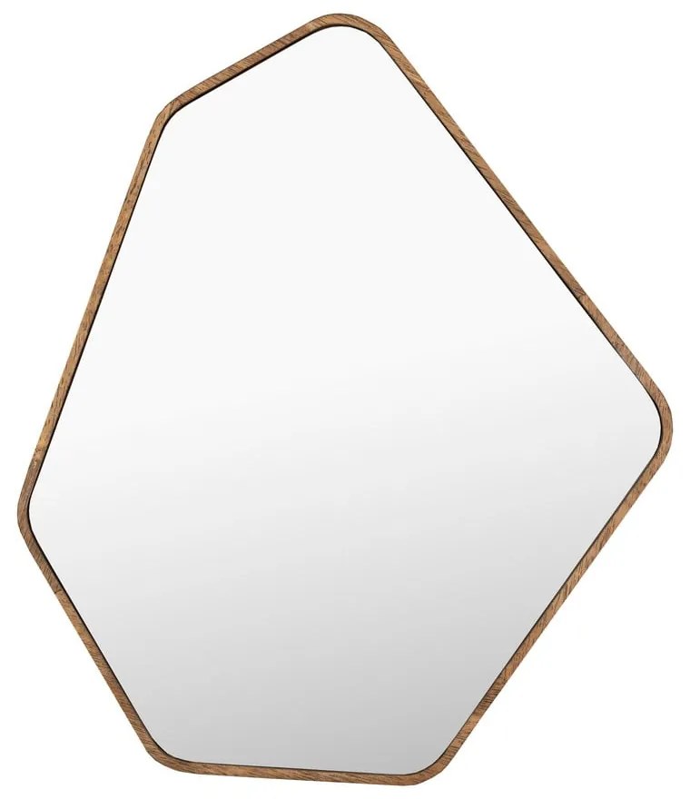 Fali tükör tömörfa kerettel 41,5x50 cm Bryn – Dutchbone