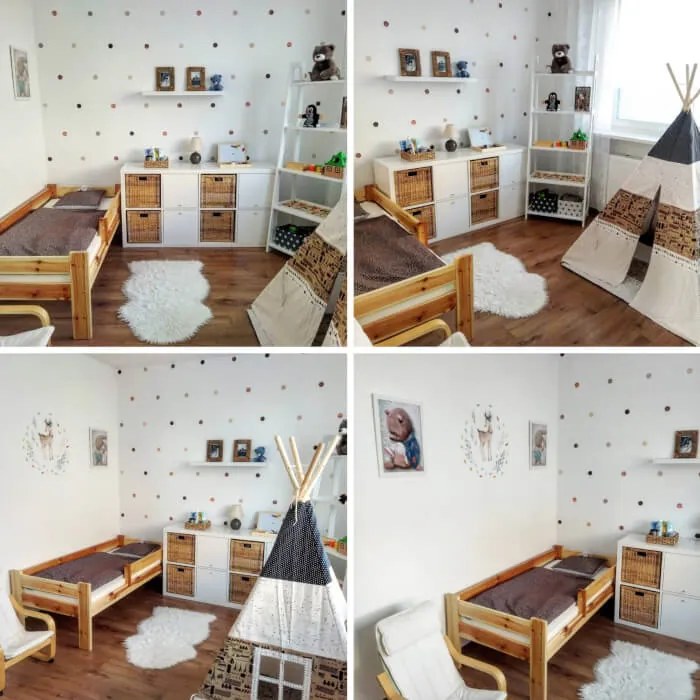 INSPIO Földszínű golyócskák, pöttyök