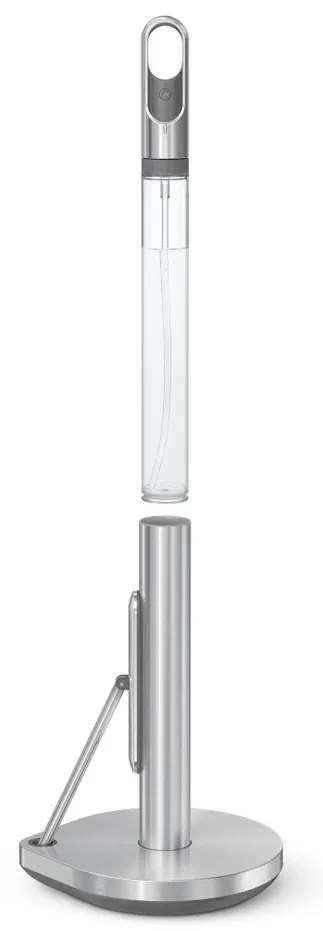 Simplehuman Papírtörlő-tartó +tisztítószer-adagoló, rozsdamentes acél