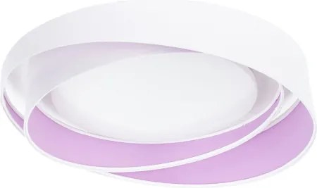 LED dimmelhető mennyezeti lámpa SM. GALAXY M. LED/24W/230V átm. 55 cm fehér/lila + távirányító