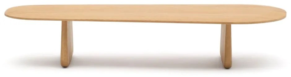 Natúr színű tölgyfa dohányzóasztal 64x146 cm Pirita – Kave Home