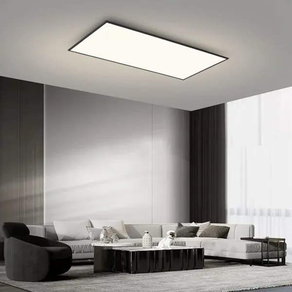 BRILAGI - LED dimmelhető mennyezeti lámpa SLIMFRAME LED/80W/230V 120x60 cm fekete + távirányító