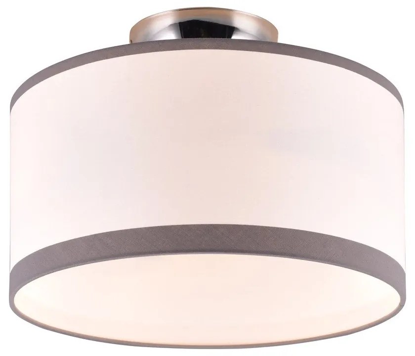 Szürke mennyezeti lámpa ø 30 cm Davos – Trio