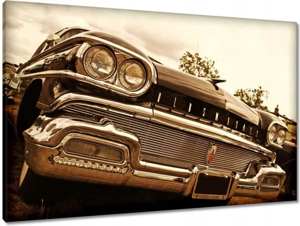 Festmények 90x60 Oldsmobil szépia