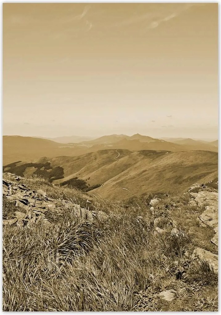 Poszterek 70x100 Bieszczadzki tájkép