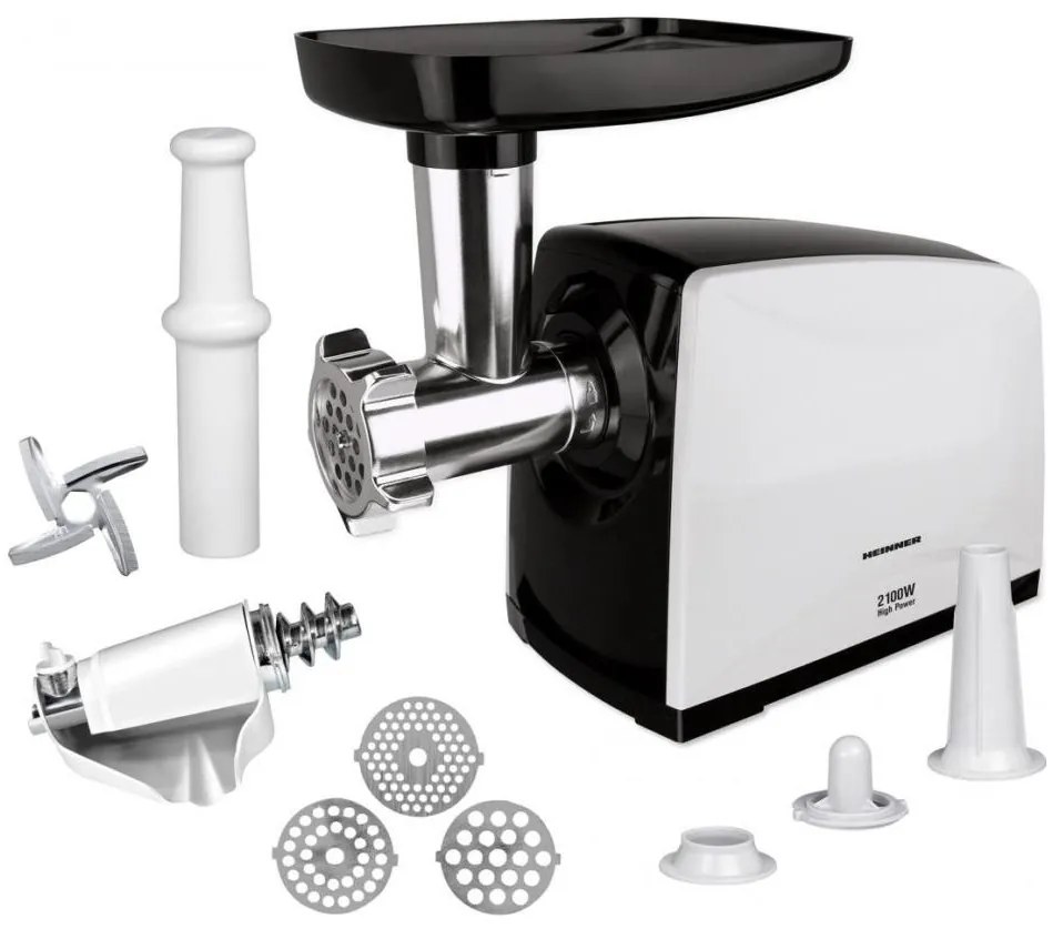 Heinner MG-2100BKWH - Húsdaráló 2100W/230V fekete/fehér