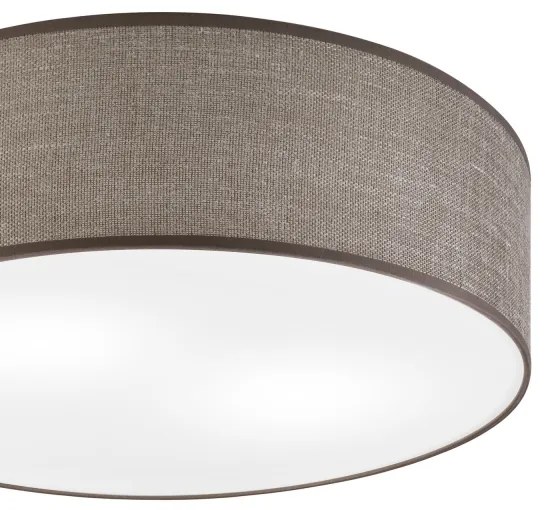 Mennyezeti lámpatest SIRJA 2xE27/15W/230V, átmérő 45 cm, barna