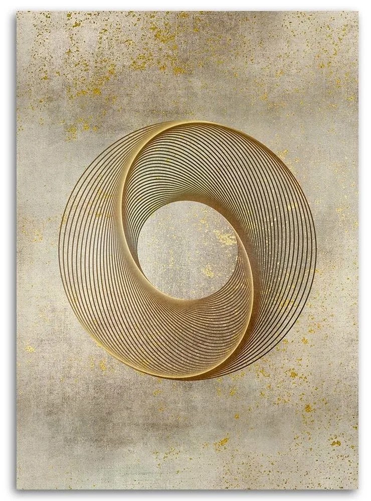 Gario Vászonkép Aranykör - Andrea Haase Méret: 60 x 90 cm