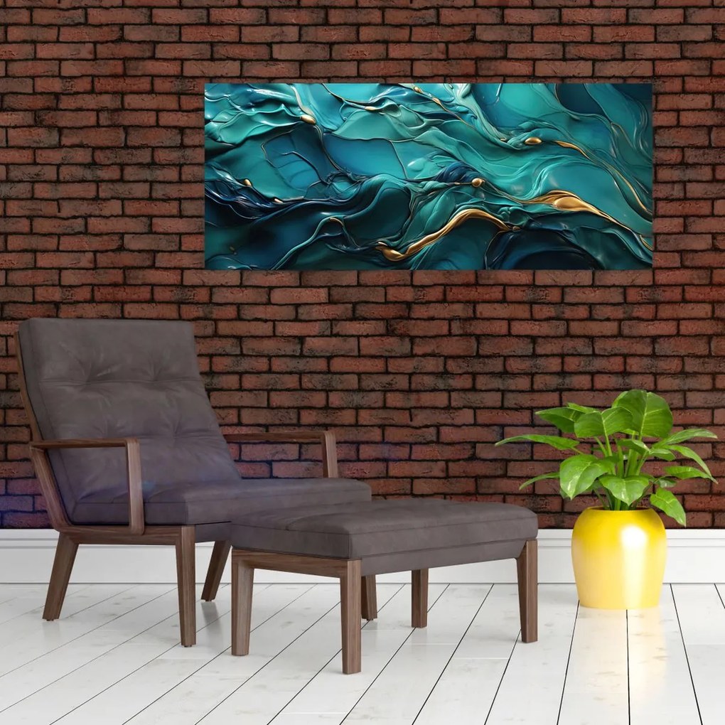 Kép - Absztrakt textúrák (120x50 cm)