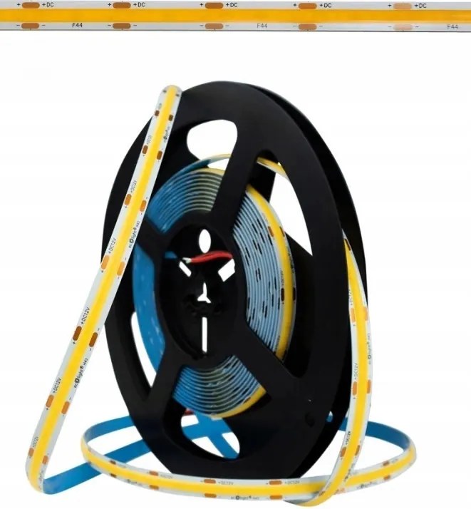 Led szalag Cob szalag 320 7W/m Fehér Meleg 3000K 630lm/m 24V IP20 tekercs 5m