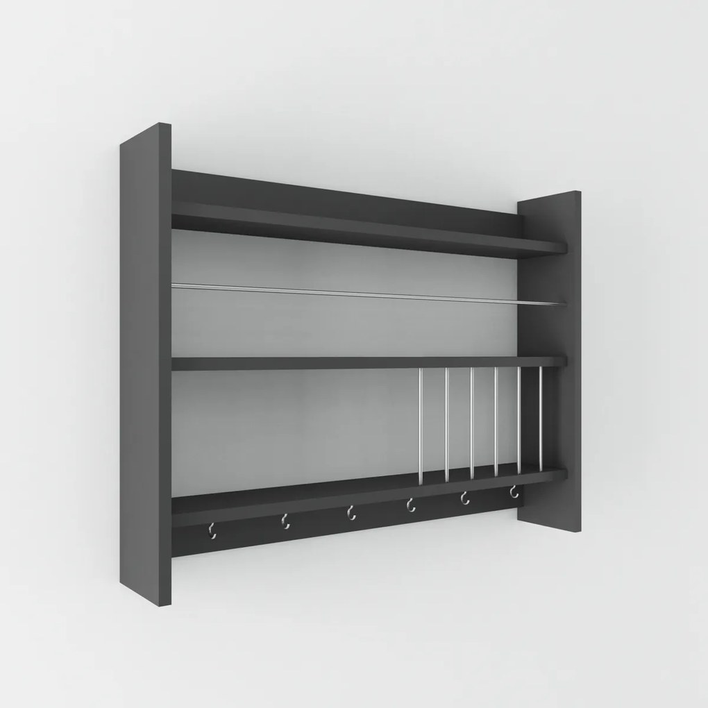 Kolin Anthracite konyhai polc
