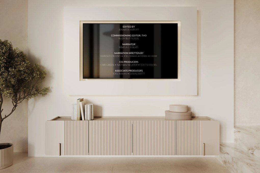 Malmi fali szekrény 200 cm - kasmír / arany