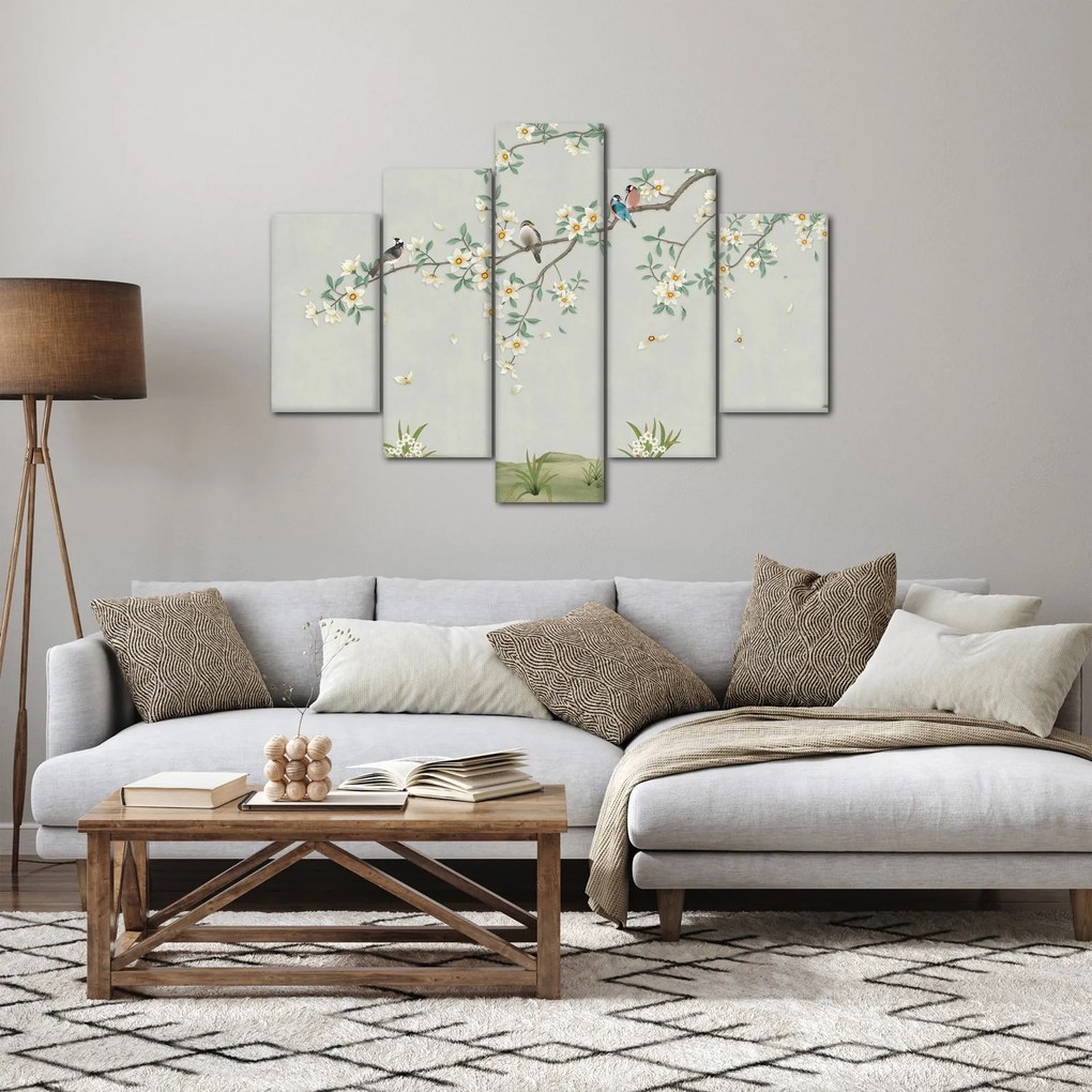 Kép - madárleszállás (150x105 cm)
