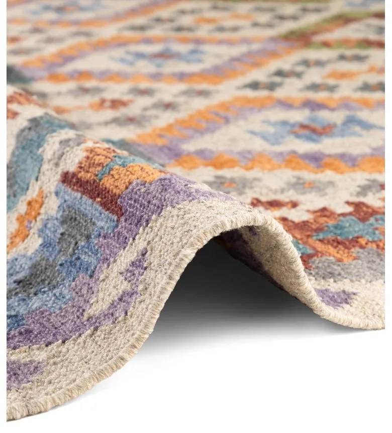 Kétoldalas kézi szövésű gyapjú szőnyeg 160x230 cm Kamal Oasis – Nouristan