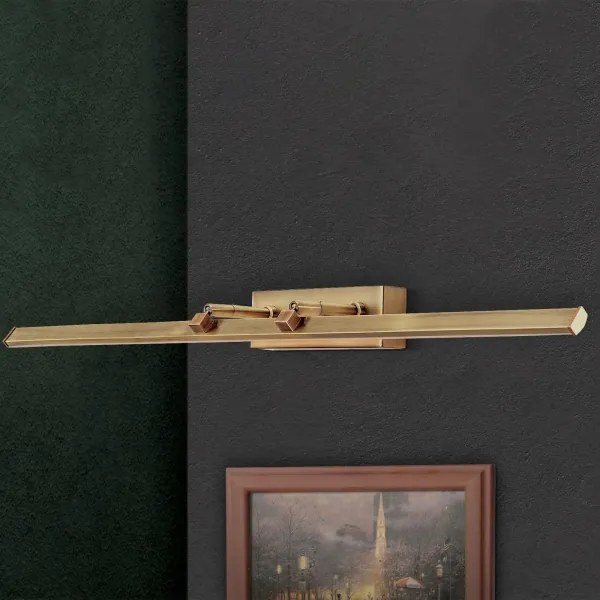 Orion WA 2-1334 - LED Képmegvilágító PUBLIO LED/15W/230V 75 cm arany/patinás