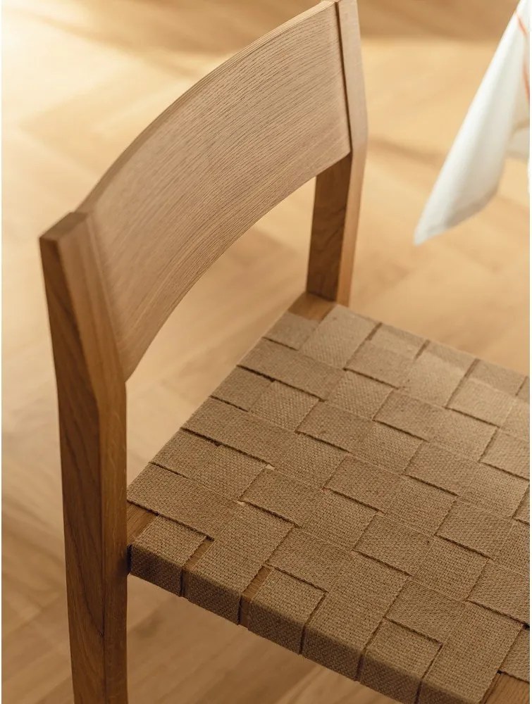 Natúr színű tölgyfa rakásolható étkezőszék Toli – noo.ma