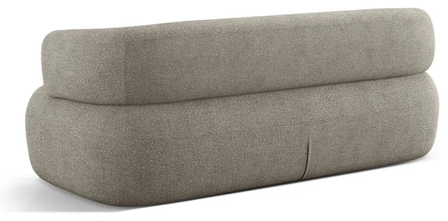 Világosszürke buklé kanapé 178 cm Jenny – Micadoni Home