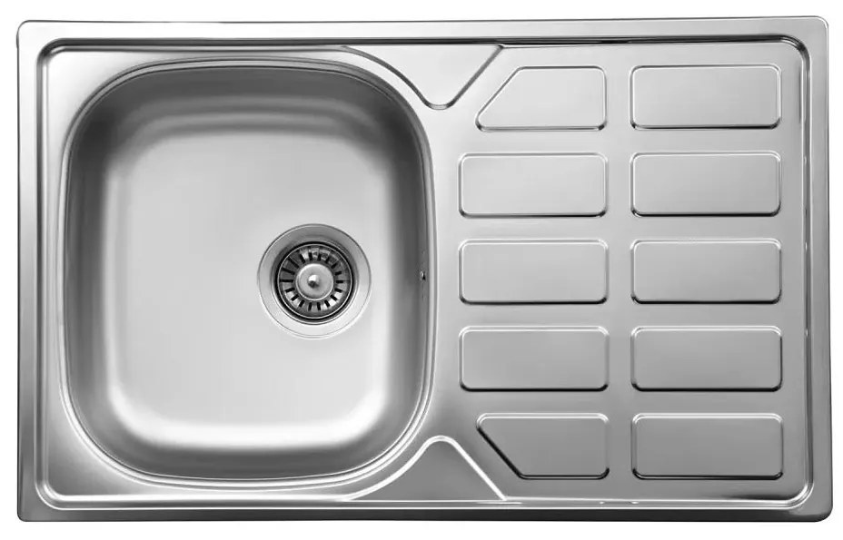 Deante ZEO_0113 - Mosogató SOUL 49x78 cm szatén