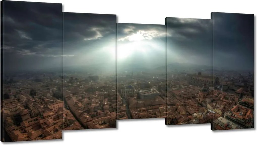 Festmények 150x80 Városi táj Kilátás