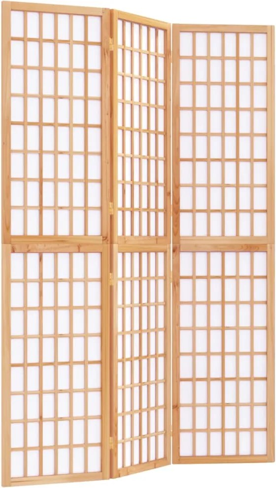 vidaXL 3 paneles japán stílusú összecsukható paraván 120 x 170 cm