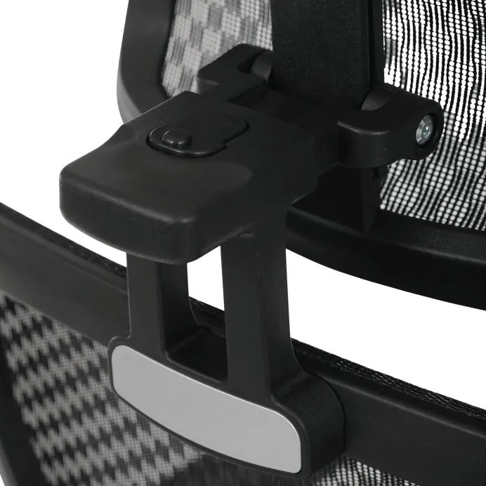 Fekete Szövet Irodai Szék, Szinkron Mechanikával. KA-Q8203 BK