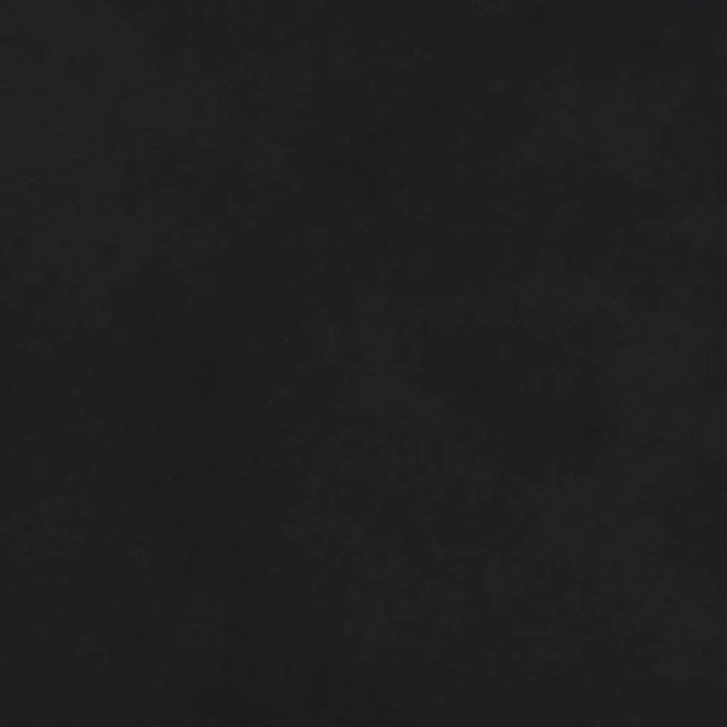 fekete mikroszálas szövet pad 70 x 35 x 41 cm