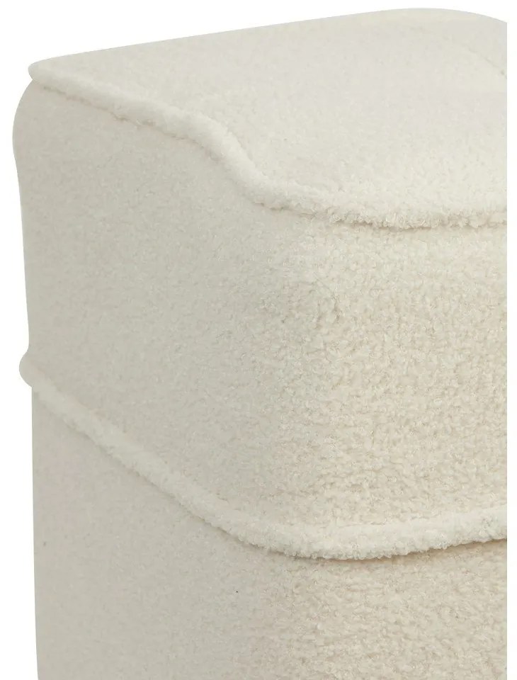 Bézs puff 40x40 cm Kiki - Light &amp; Living