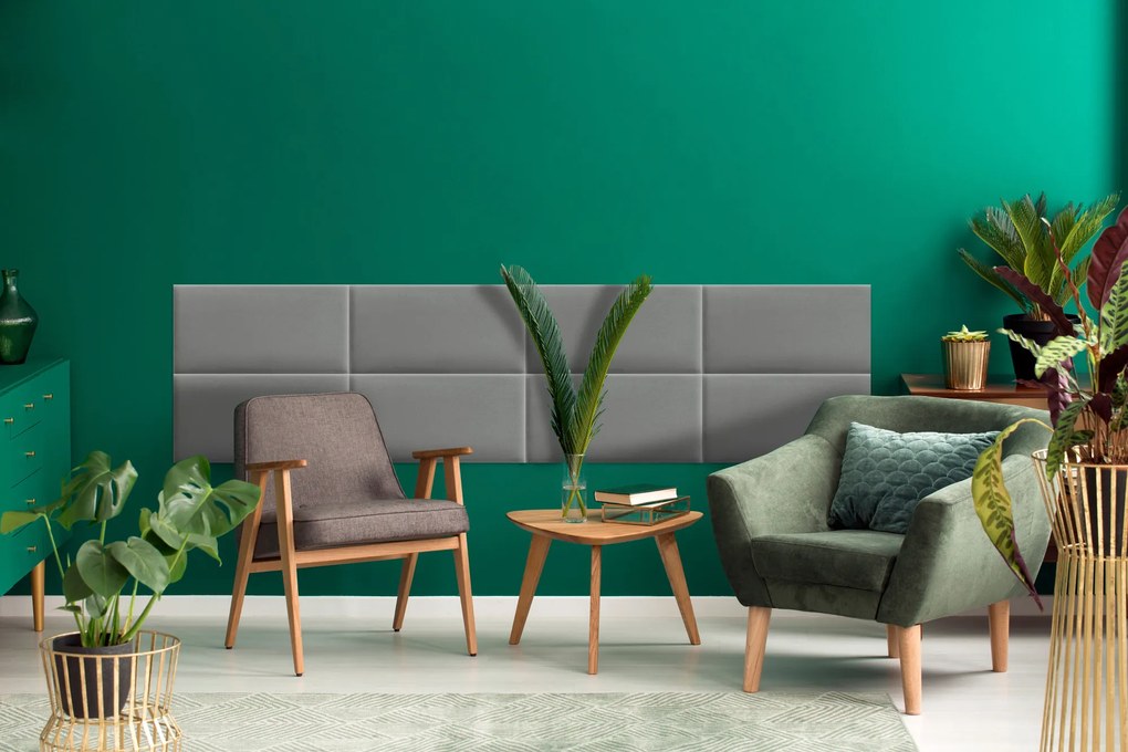 Kárpitozott panel - Téglalap - 60x20cm Szín: Menta