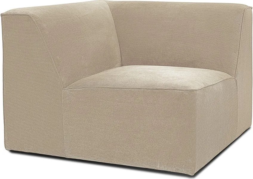 Sting bézs kordbársony kanapé modul - Scandic