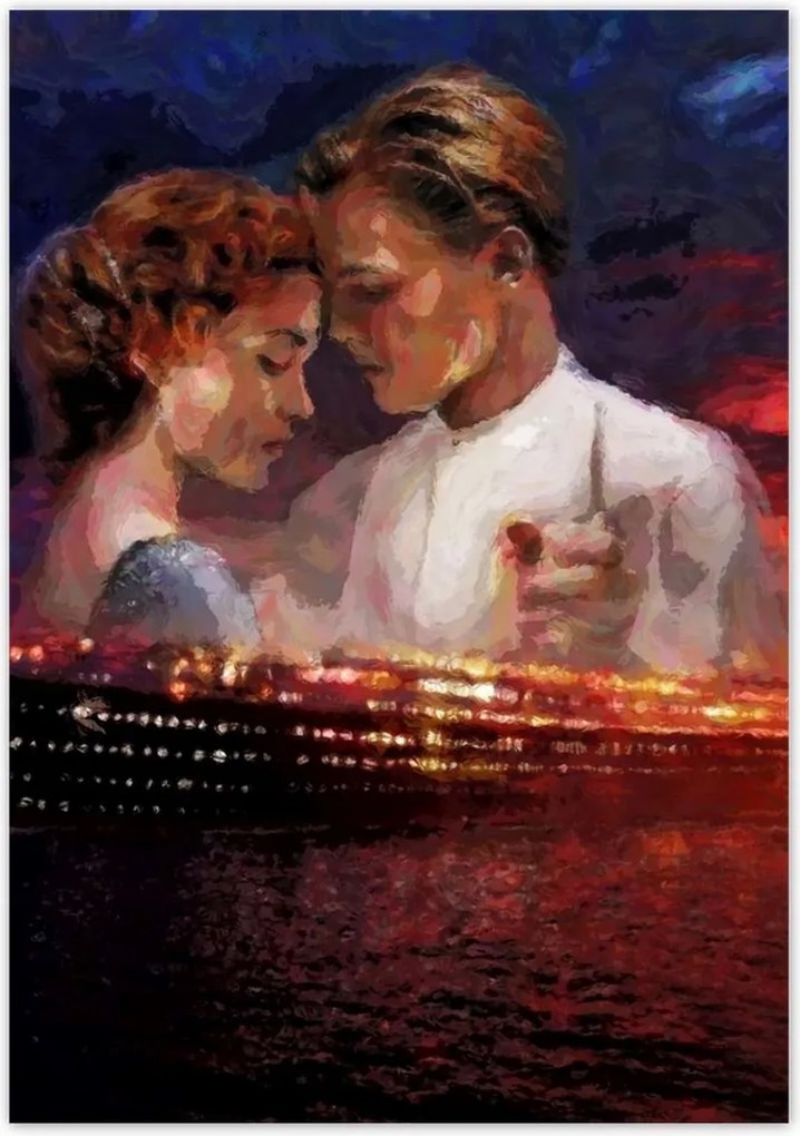 Poszterek 70x100 Titanic naplemente