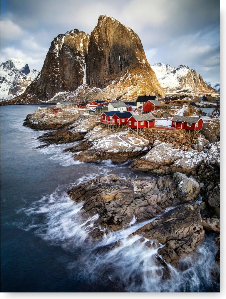 Norvégia Táj poszter A1 59,4x84,1 cm #100