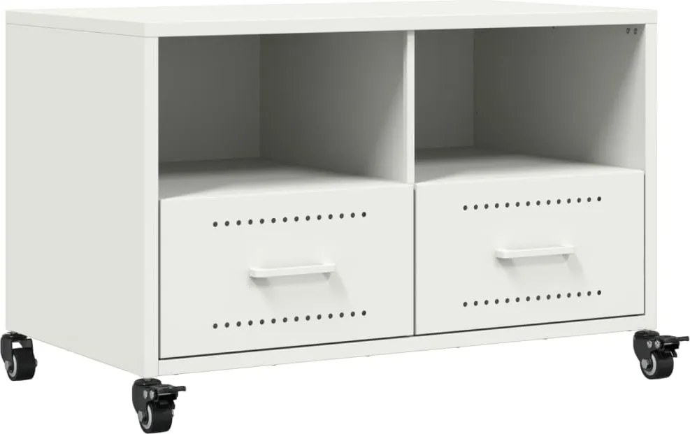 vidaXL fehér acél TV-szekrény 68 x 39 x 43,5 cm