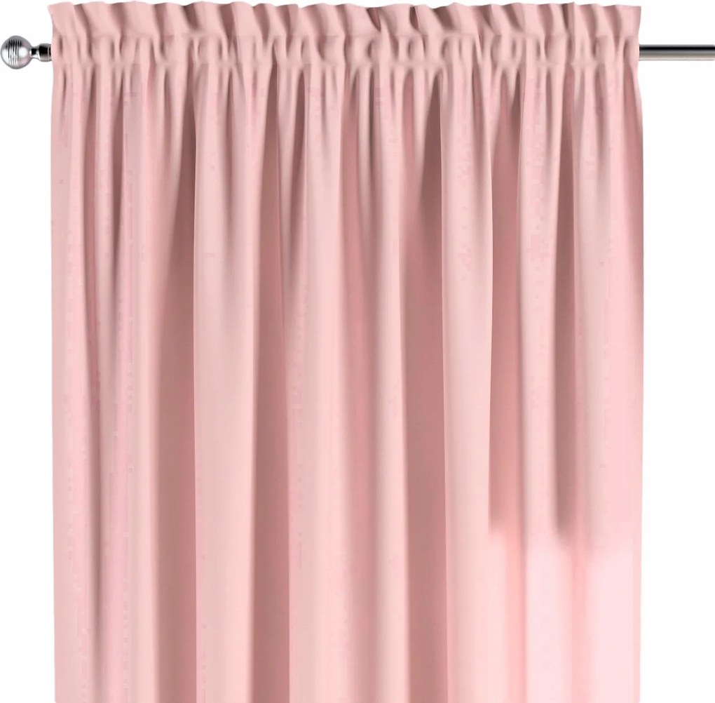 Dekoria Csatornafüggöny frufruval 1 db 130x260cm rózsaszín árnyalatok