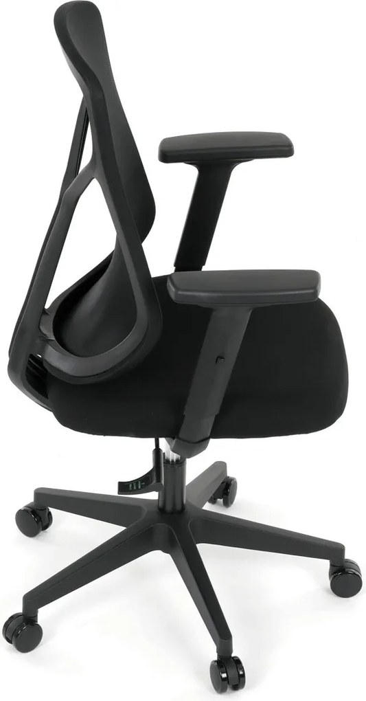 Irodai szék szinkronmechanikás fekete hálós KA-S2173 BK