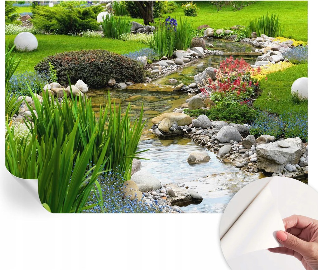 Fotótapéta Fali tapéta Hálószobába és Nappaliba Idilli kert 208x146