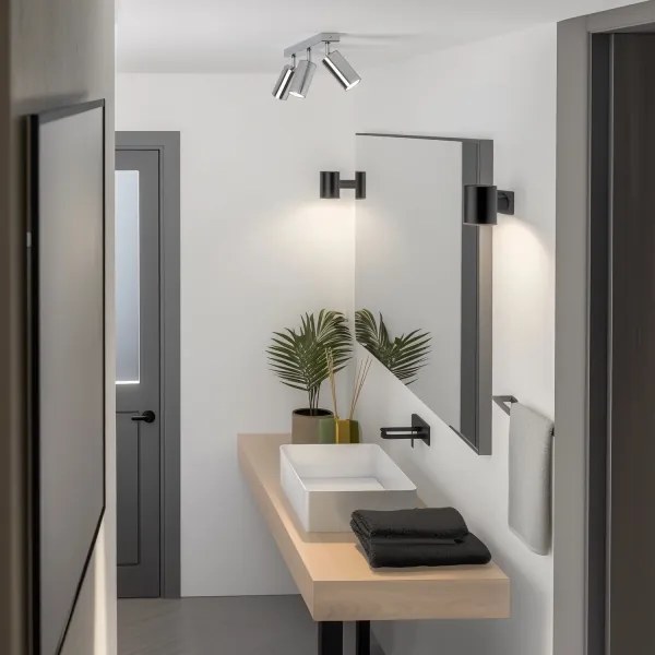 Brilagi - Fürdőszobai spotlámpa SELE 3xGU10/30W/230V IP44 fényezett króm