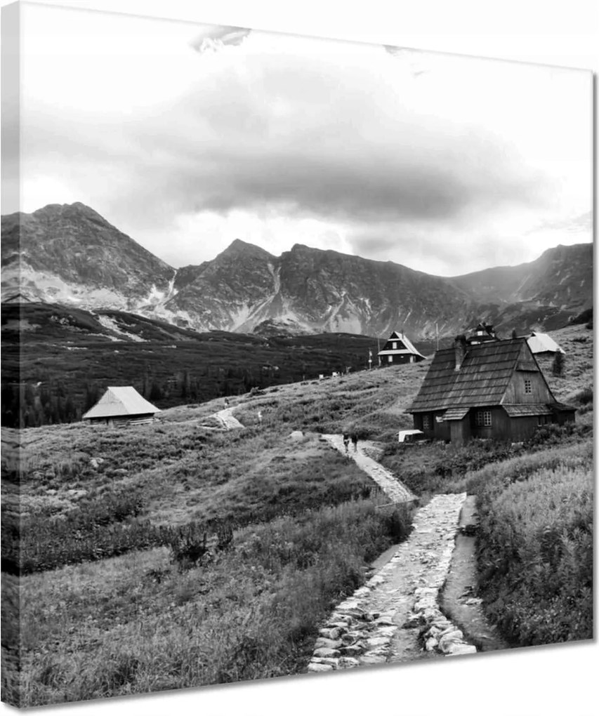 Vászonkép 30x30 Tátra Lengyel hegyek Kilátás