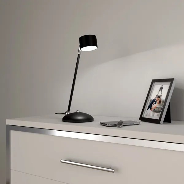 Asztali lámpa ARENA 1xGX53/11W/230V fekete/króm