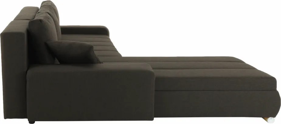 Ülőgarnitura, szövet barna, TONIKS