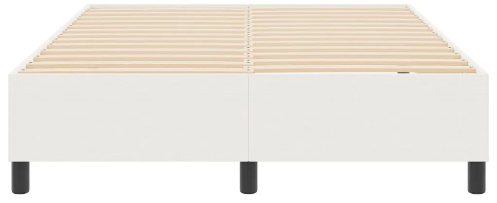 Boxspring Ágy Krém 140x200 cm Corduroy Szövet